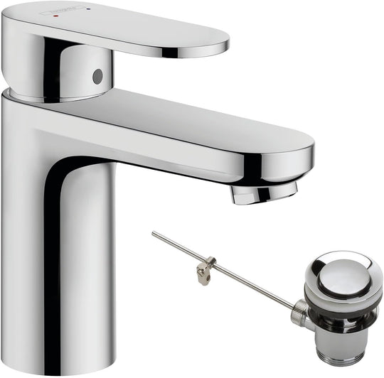 Vernis Blend Basin Mixer Tap 100 with Pop-Up