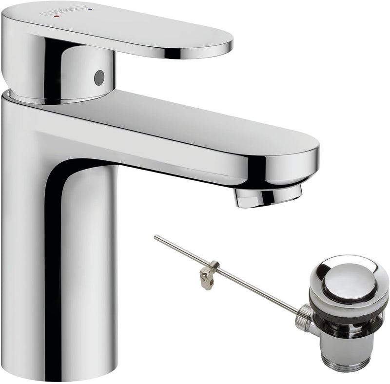 Vernis Blend Basin Mixer Tap 100 with Pop-Up