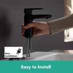 Vernis Blend Basin Mixer Tap 100 with Pop-Up