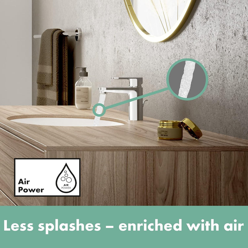 Vernis Blend Basin Mixer Tap 100 with Pop-Up