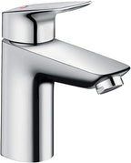 Basin Mixer Tap with Pop-Up Waste Set Chrome