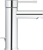Basin Mixer Tap with Pop-Up Waste Set Chrome