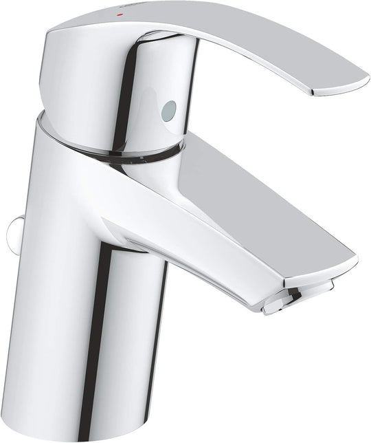 Basin Mixer Tap with Pop-Up Waste Set Chrome