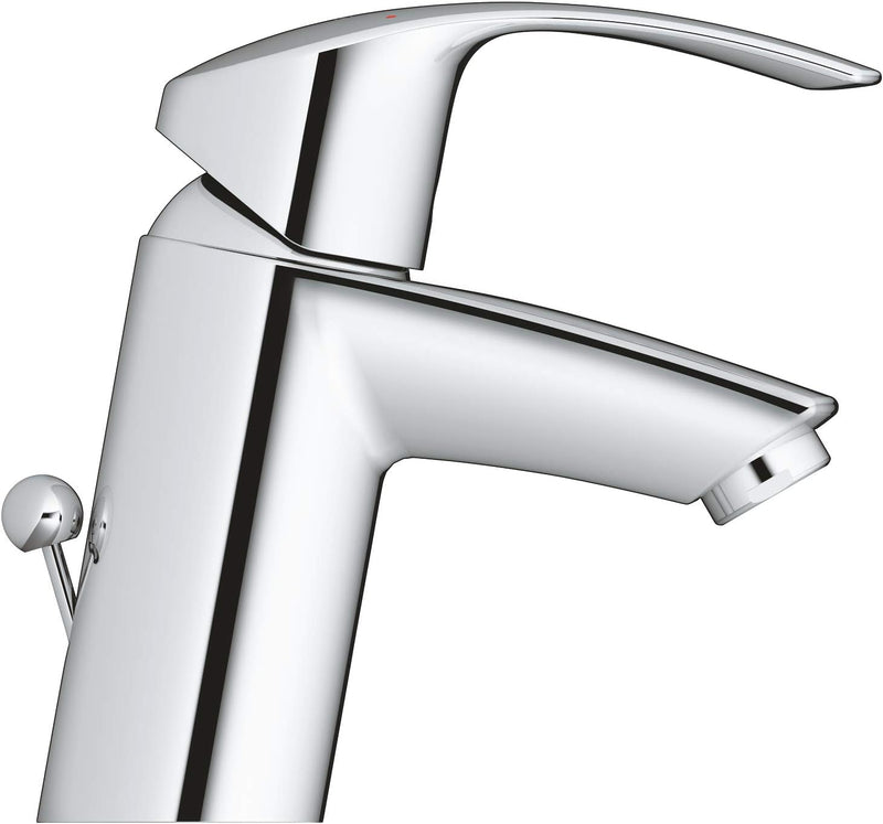 Basin Mixer Tap with Pop-Up Waste Set Chrome