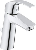Basin Mixer Tap with Pop-Up Waste Set Chrome