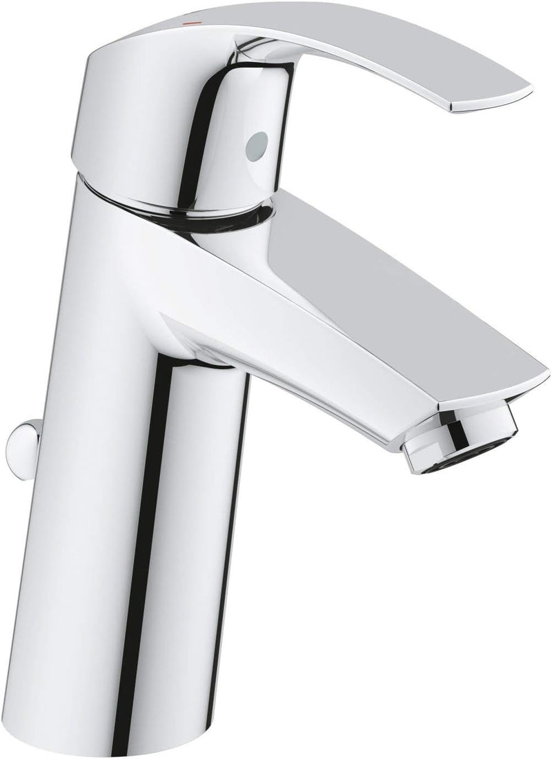 Basin Mixer Tap with Pop-Up Waste Set Chrome