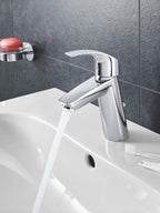 Basin Mixer Tap with Pop-Up Waste Set Chrome