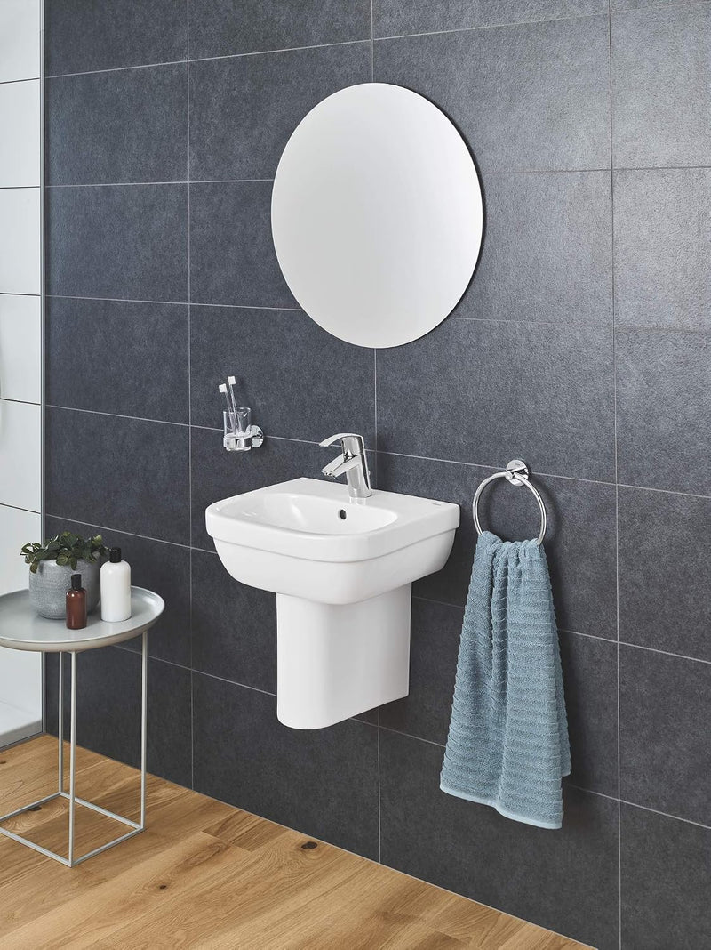 Basin Mixer Tap with Pop-Up Waste Set Chrome