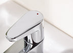 Basin Mixer with Clicker Waste Chrome