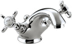 Basin Pillar Taps with Crosshead Handles Single Flow