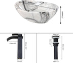 Basin Sink Marbling Wash with Mixer Tap