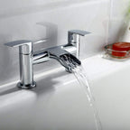Basin Tap and Bath Waterfall Bathroom Sink Mixer