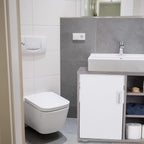 Basin Vanity Unit One Door Bathroom Under-Sink Cabinet
