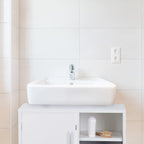Basin Vanity Unit One Door Bathroom Under-Sink Cabinet