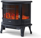 Bath Log Effect Fire with Adjustable Temperature