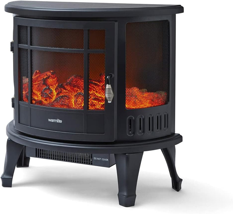 Bath Log Effect Fire with Adjustable Temperature