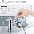 Mixer Taps Waterfall with Handheld Shower Head Bathroom