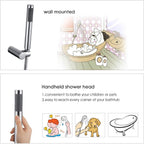 Mixer Taps Waterfall with Handheld Shower Head Bathroom