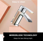 Bath Tap and Basin Mixer Set with Slotted