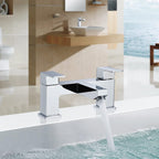 Bath Tap and Basin Taps with Waste Set