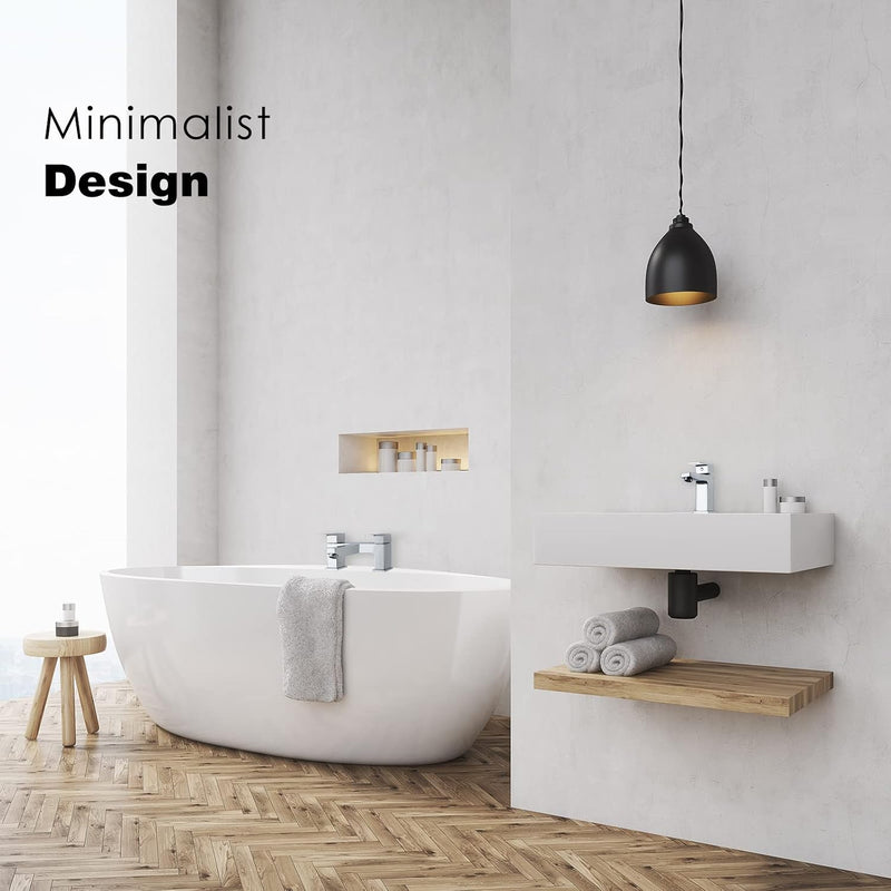 Bath Tap and Basin Taps with Waste Set