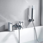 Bath Taps with Shower Bathroom Square Tub Mixer