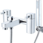 Bath Taps with Shower Bathroom Square Tub Mixer