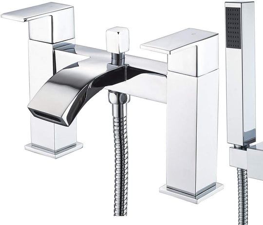 Bath Taps with Shower Waterfall Bathroom Bathtub Mixer