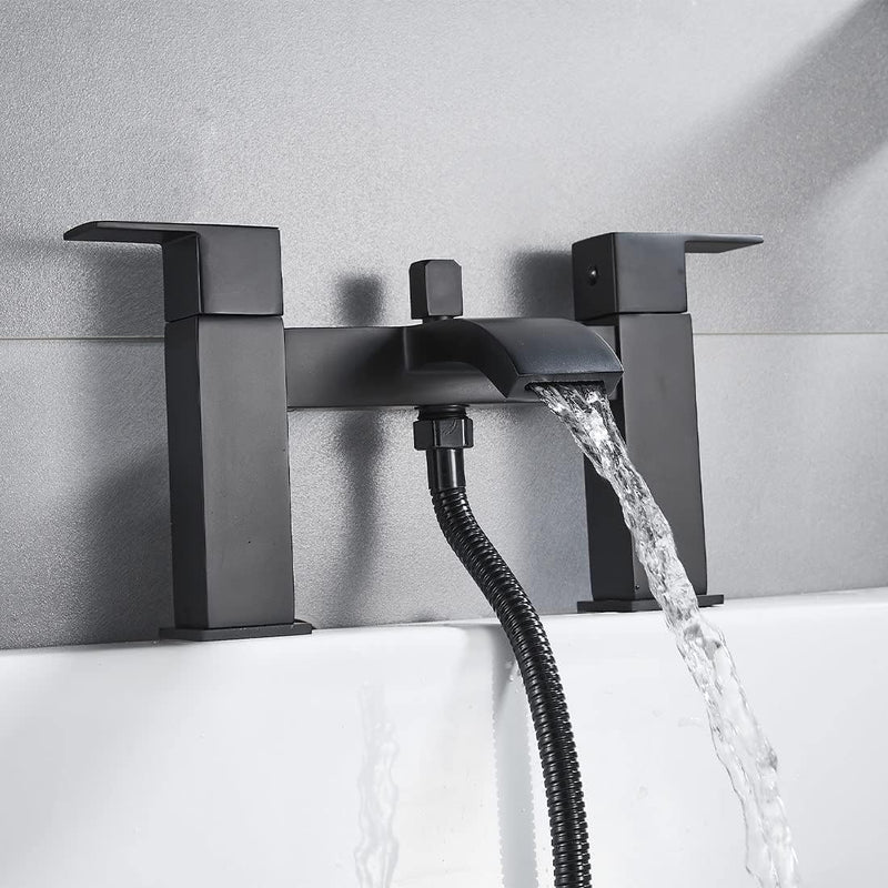 Bath Taps with Shower Waterfall Bathroom Bathtub Mixer