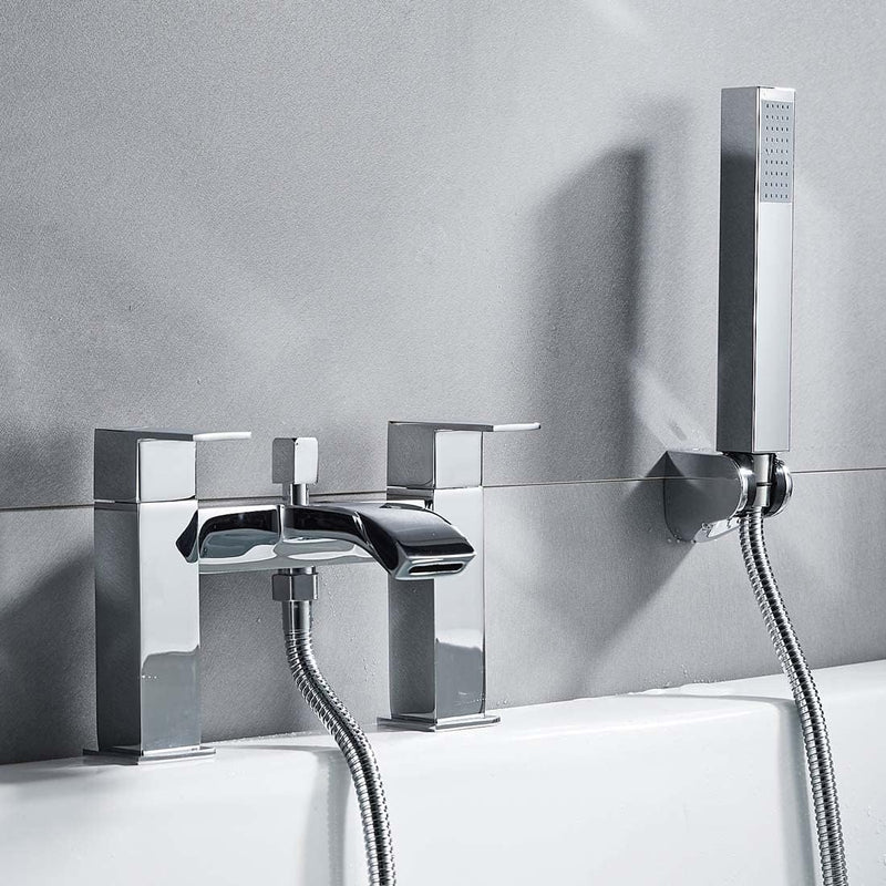 Bath Taps with Shower Waterfall Bathroom Bathtub Mixer