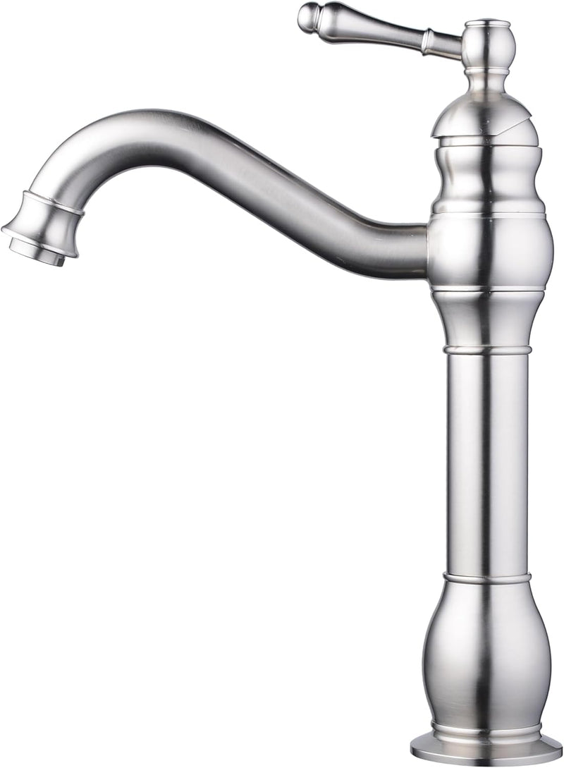 Bathroom Basin Mixer Faucet Pure Copper Handle Single