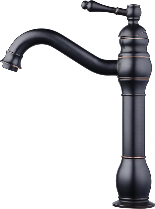 Bathroom Basin Mixer Faucet Pure Copper Handle Single