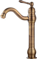 Bathroom Basin Mixer Faucet Pure Copper Handle Single