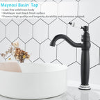 Bathroom Basin Mixer Tap Mono High Rise