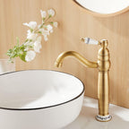 Bathroom Basin Mixer Tap Mono High Rise