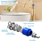 Bathroom Basin Mixer Tap Mono High Rise
