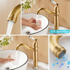Bathroom Basin Mixer Tap Mono High Rise