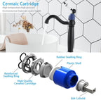Bathroom Basin Mixer Tap Mono High Rise