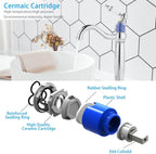 Bathroom Basin Mixer Tap Mono High Rise