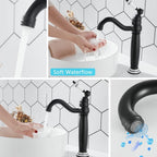 Bathroom Basin Mixer Tap Mono High Rise