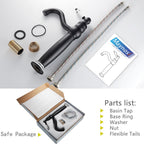 Bathroom Basin Mixer Tap Mono High Rise