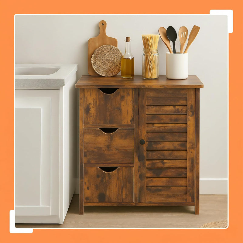 Bathroom Cabinet Hxwxd: 80 X 60 X 30