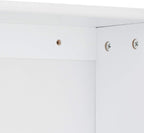 Bathroom Cabinet Free Standing Wooden Storage 3 Shelves