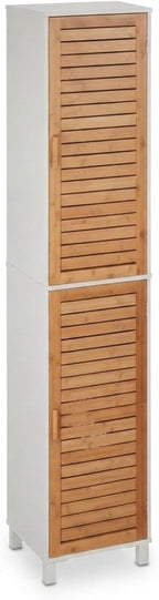 Bathroom Cabinet Hwd: 190x40x30CM 6 Compartments MDF