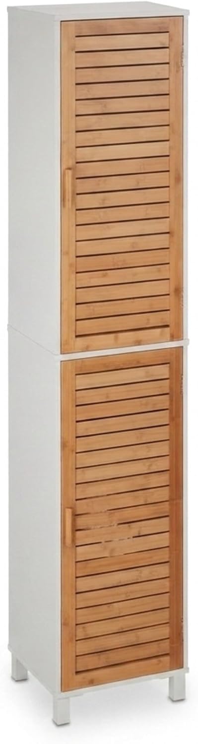 Bathroom Cabinet Hwd: 190x40x30CM 6 Compartments MDF