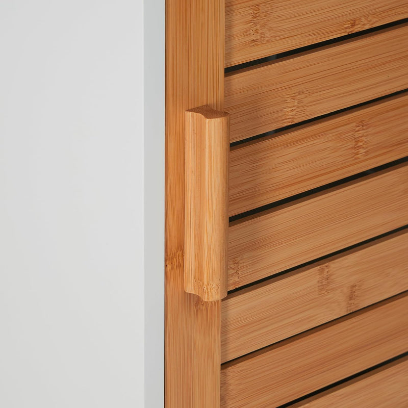 Bathroom Cabinet Hwd: 190x40x30CM 6 Compartments MDF