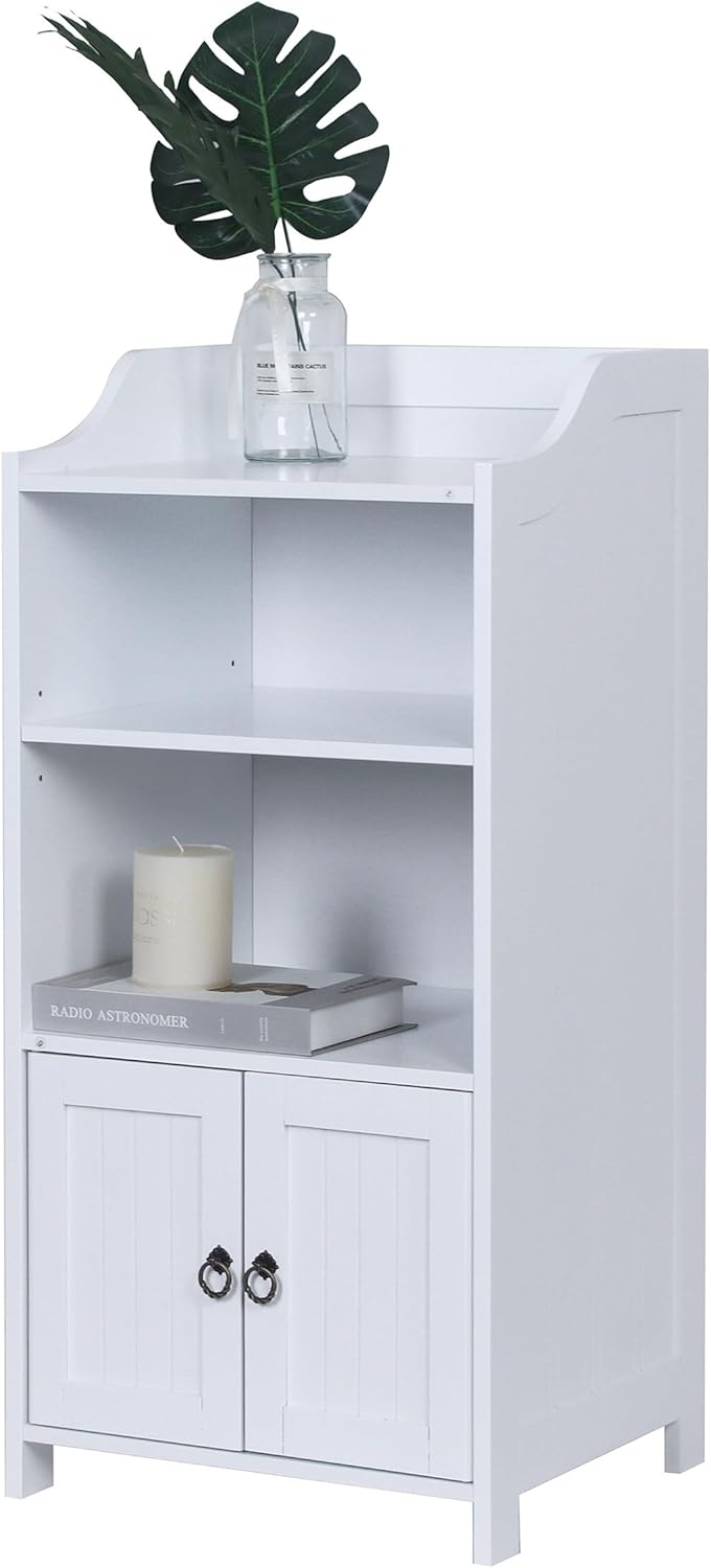 Bathroom Cabinet Hxwxd: 86x40.5x36CM 4 Shelves 2