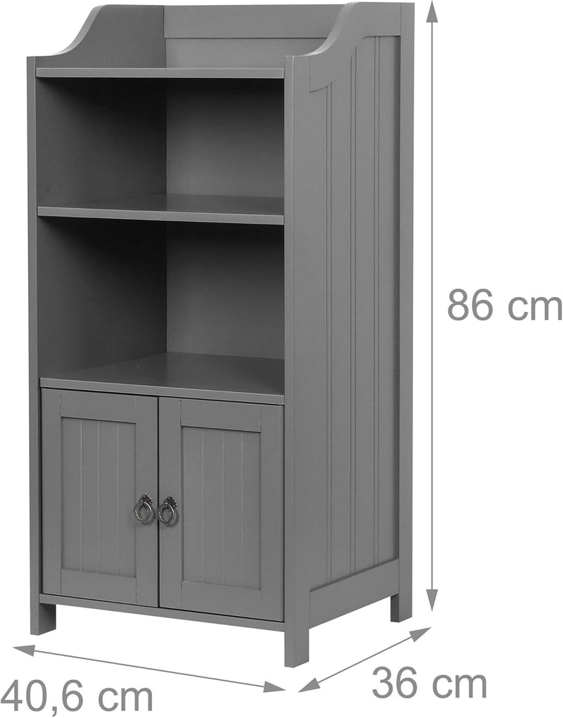 Bathroom Cabinet Hxwxd: 86x40.5x36CM 4 Shelves 2