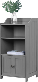 Bathroom Cabinet Hxwxd: 86x40.5x36CM 4 Shelves 2