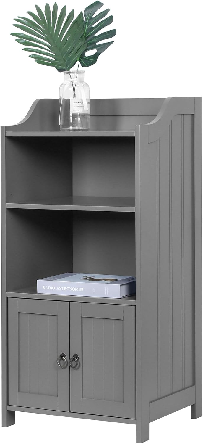 Bathroom Cabinet Hxwxd: 86x40.5x36CM 4 Shelves 2